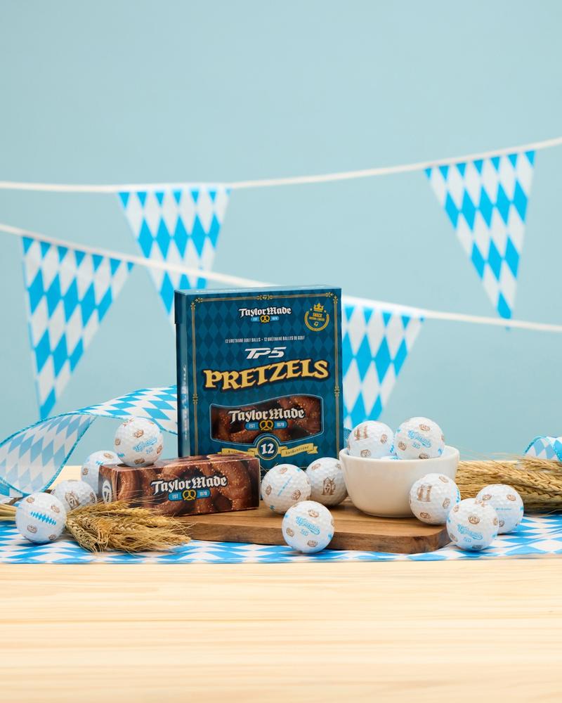 🥨 Prost! TaylorMade TP5 Pretzels eru mættir – limited edition golfboltar í sannkölluðum Oktoberfest búningi 🍻⛳️