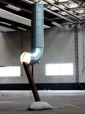 Pipe Beam & Bag Lamp