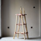 Shangai Trash Chair and Shelf