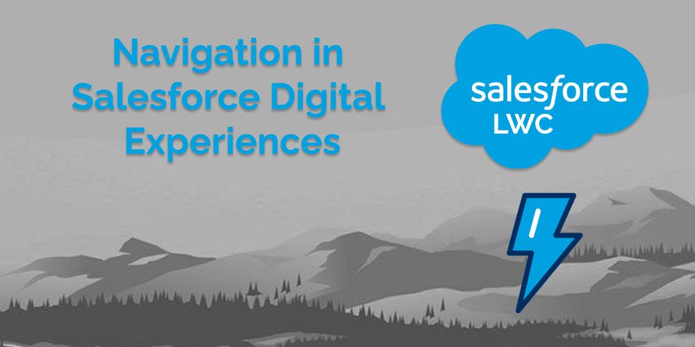 Navigation in Salesforce Digital Experiences (sites / communities) LWC