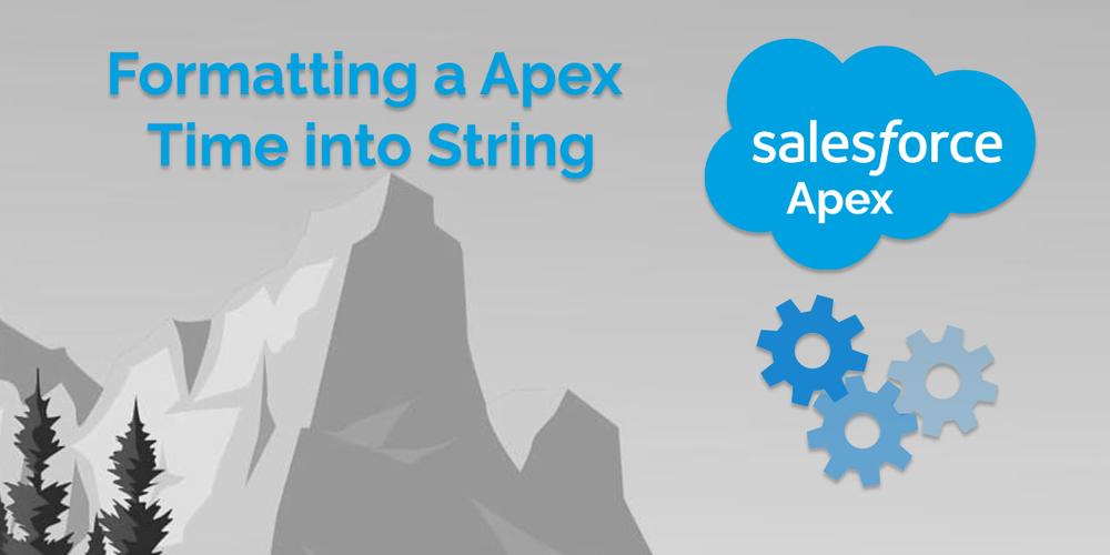 Formatting a Apex Time into String (in apex class)