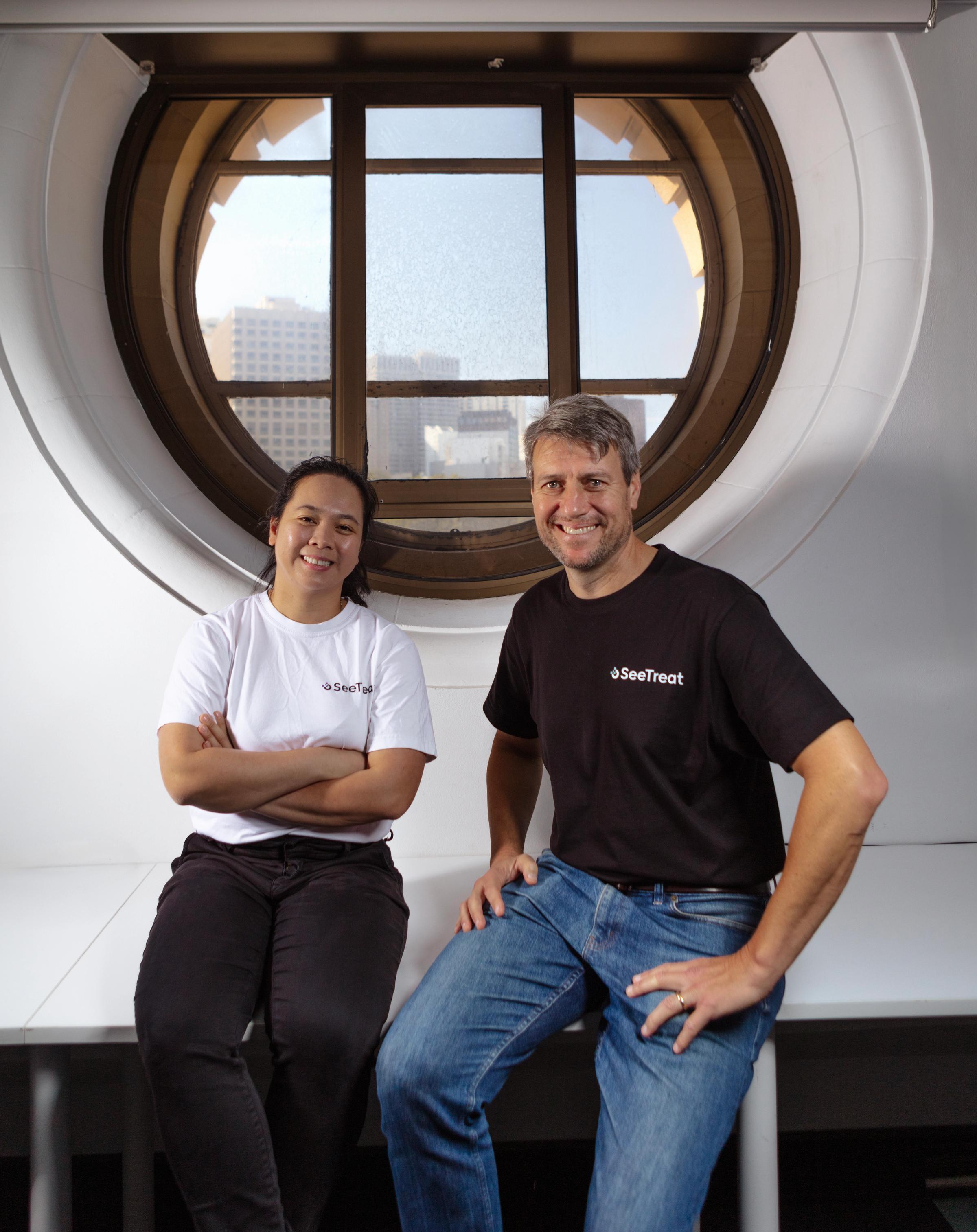 Dr Trang Nguyen and Prof Paul Keall