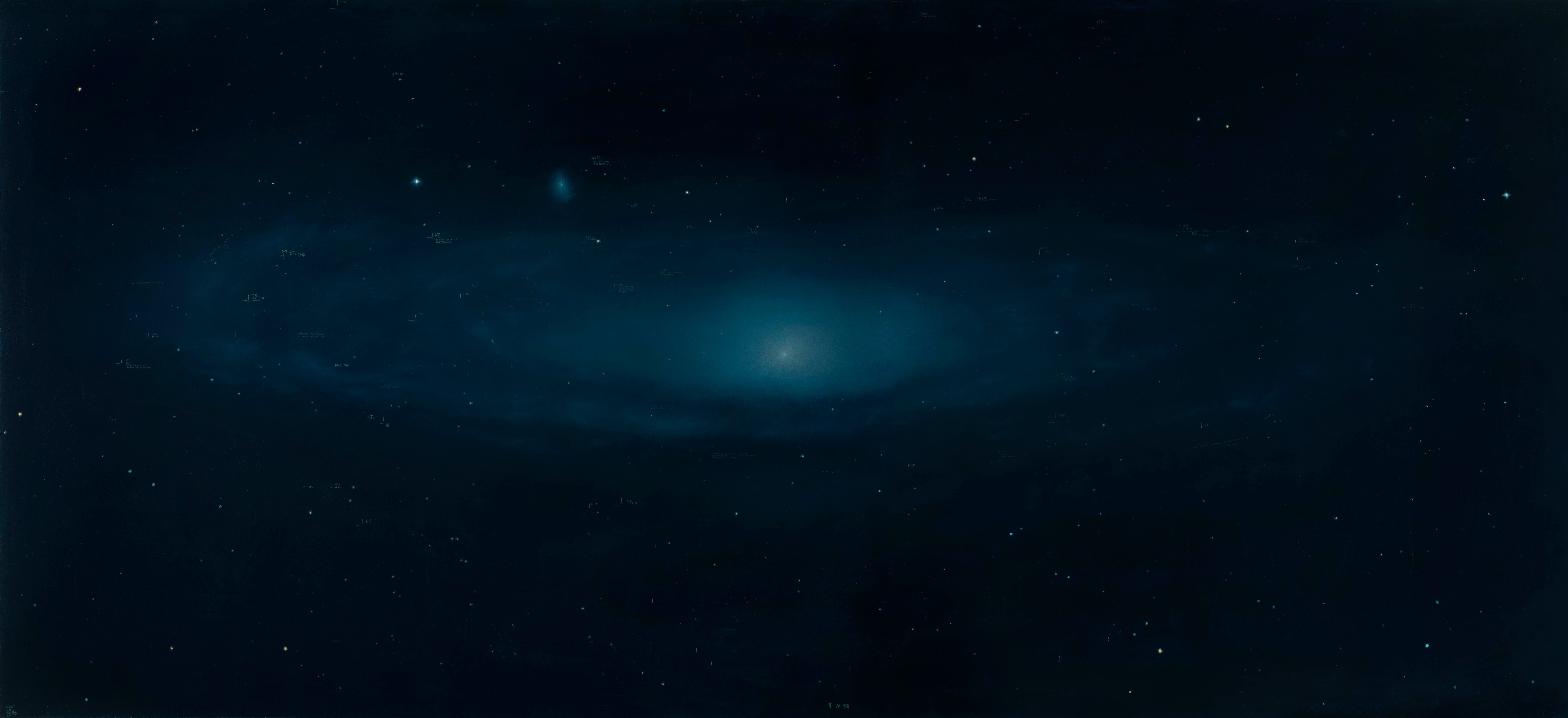 M31, Galaxie v Andromedě