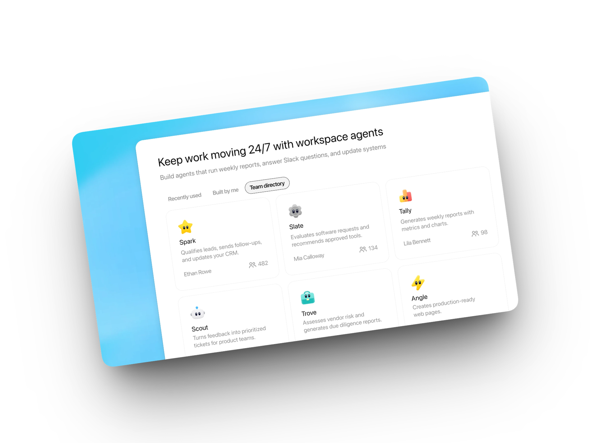 Chat GPT heeft in April 2026 ook workspace agents toegevoegd