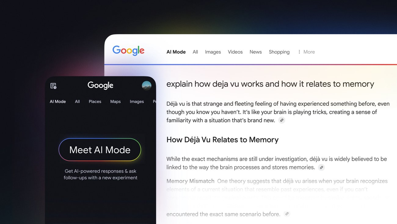 Google AI Mode als tabblad in Google Zoeken op desktop en mobiel