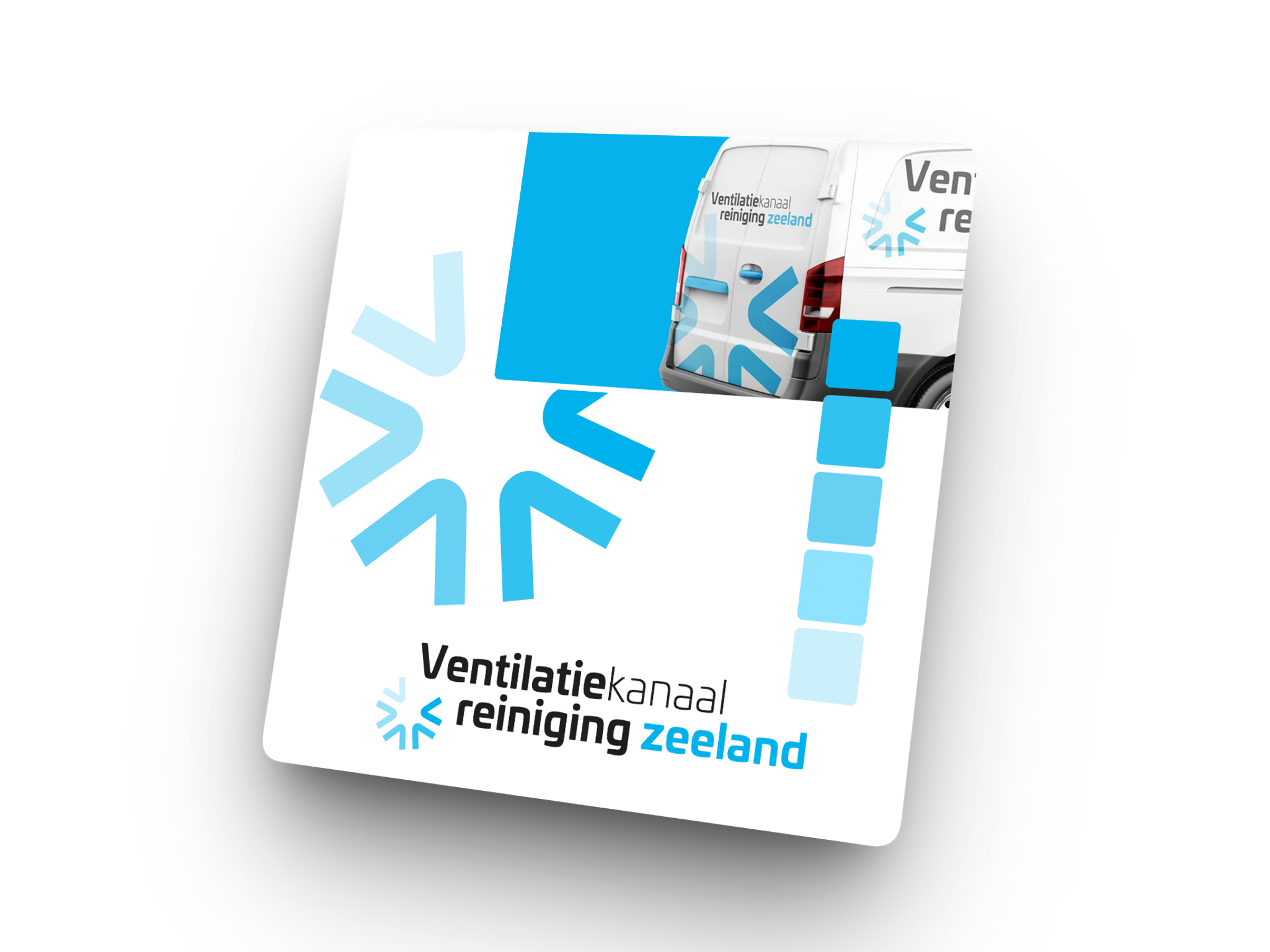 De branding voor Ventilatiekanaal reniging Zeeland