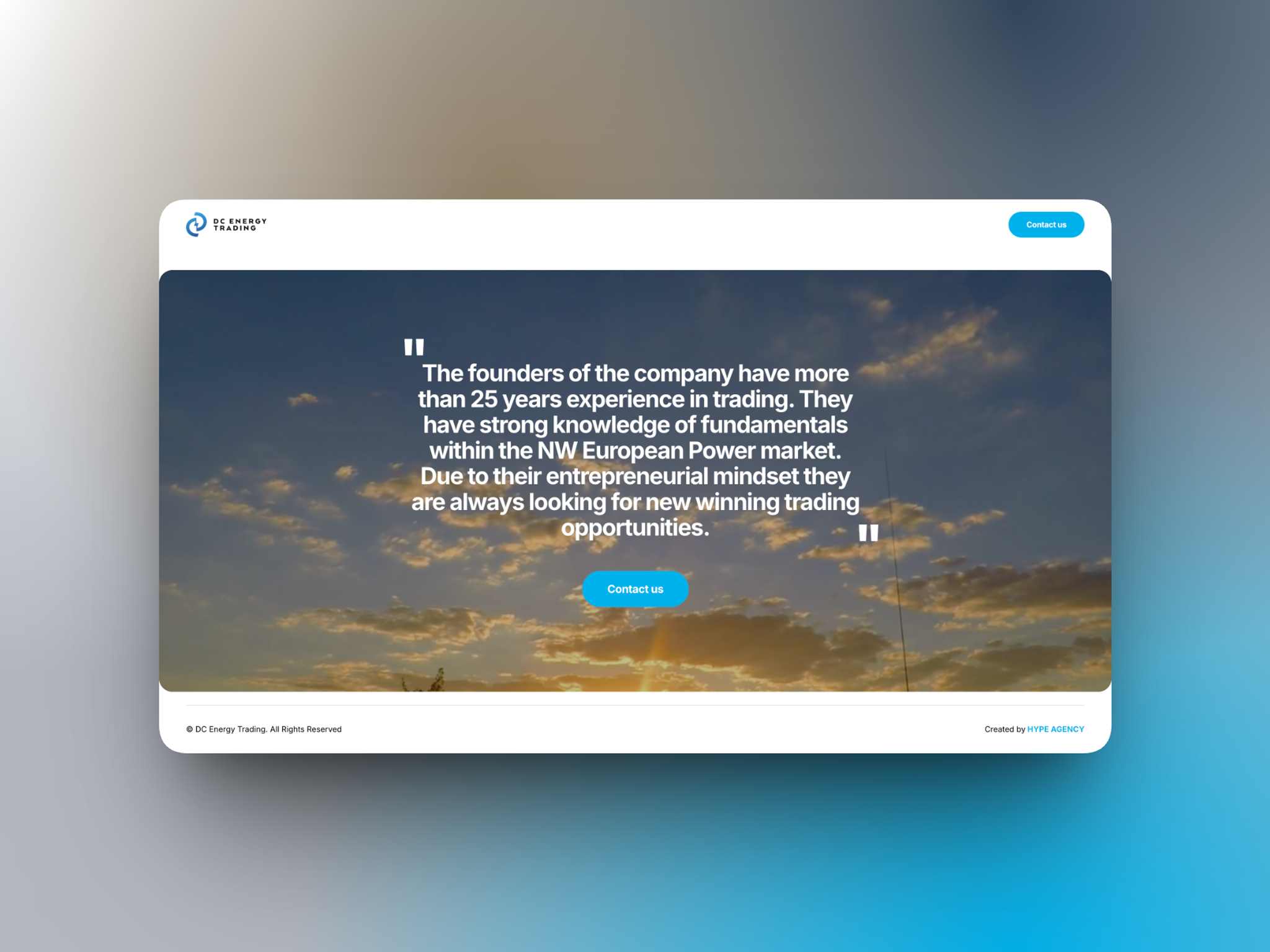 Ontwerp van DC Energy Trading, beeld 1
