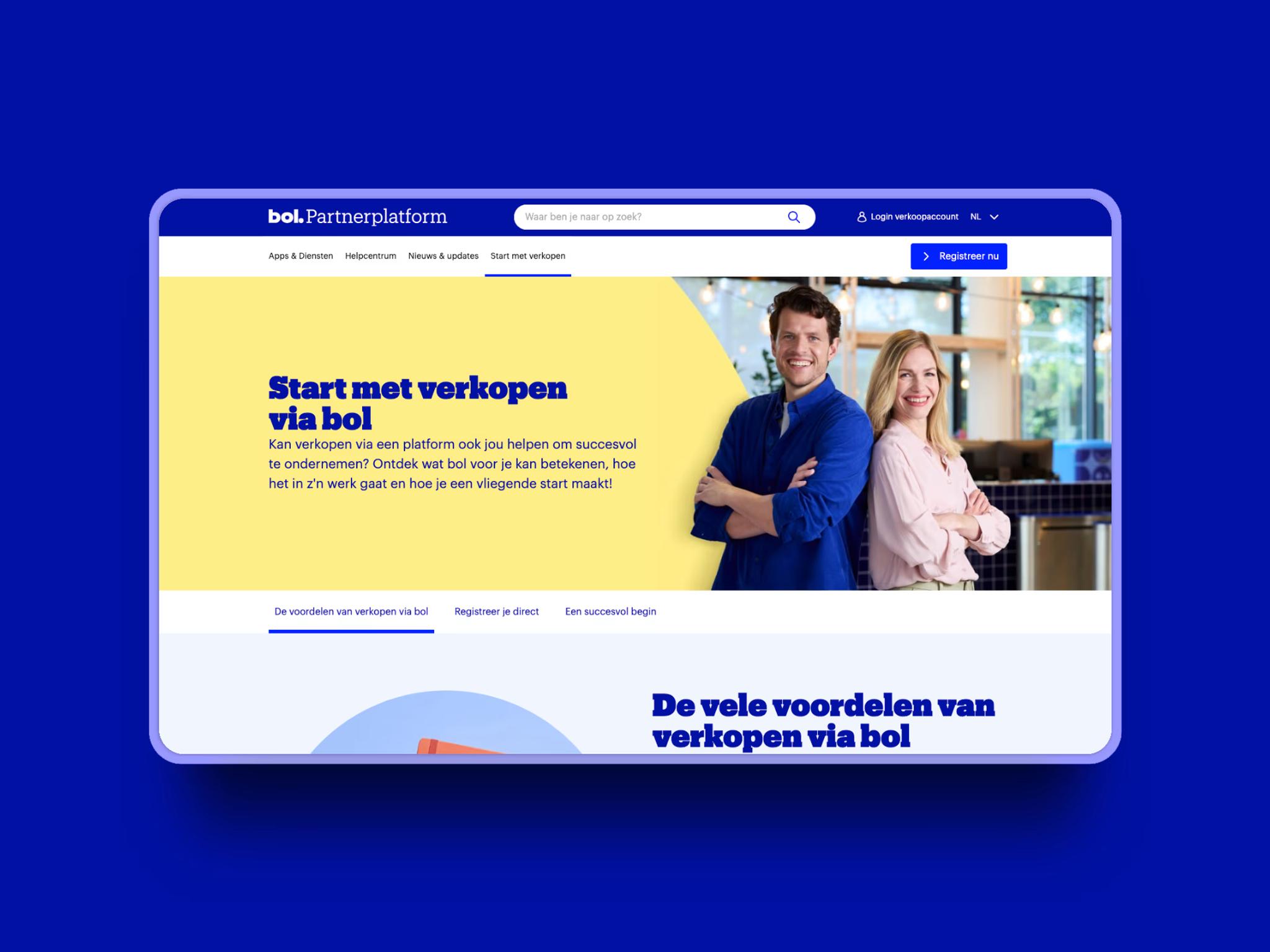 Productpagina op bol.com met het koopblok waar verkopers om strijden