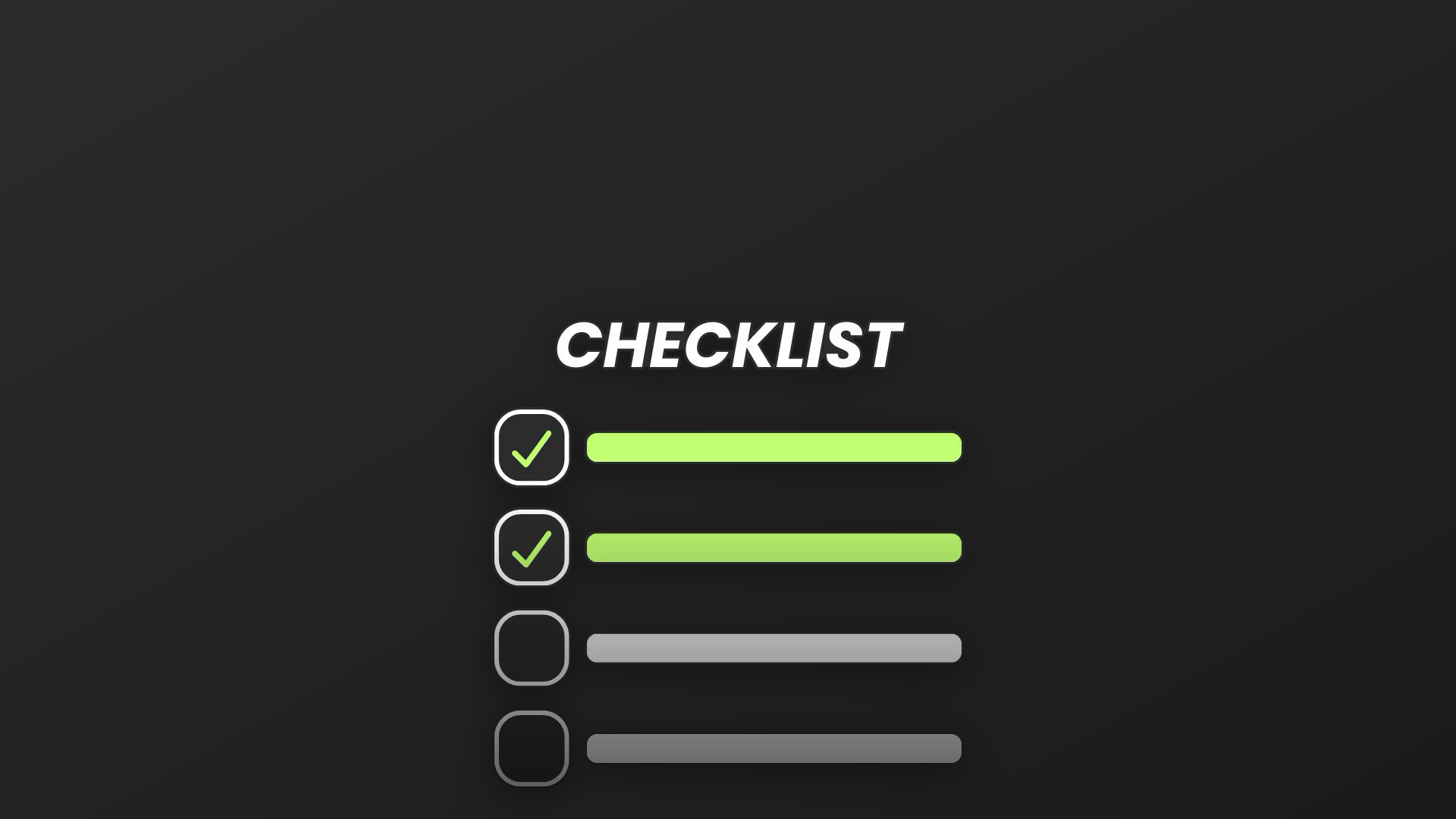 Checklist van een professionele website