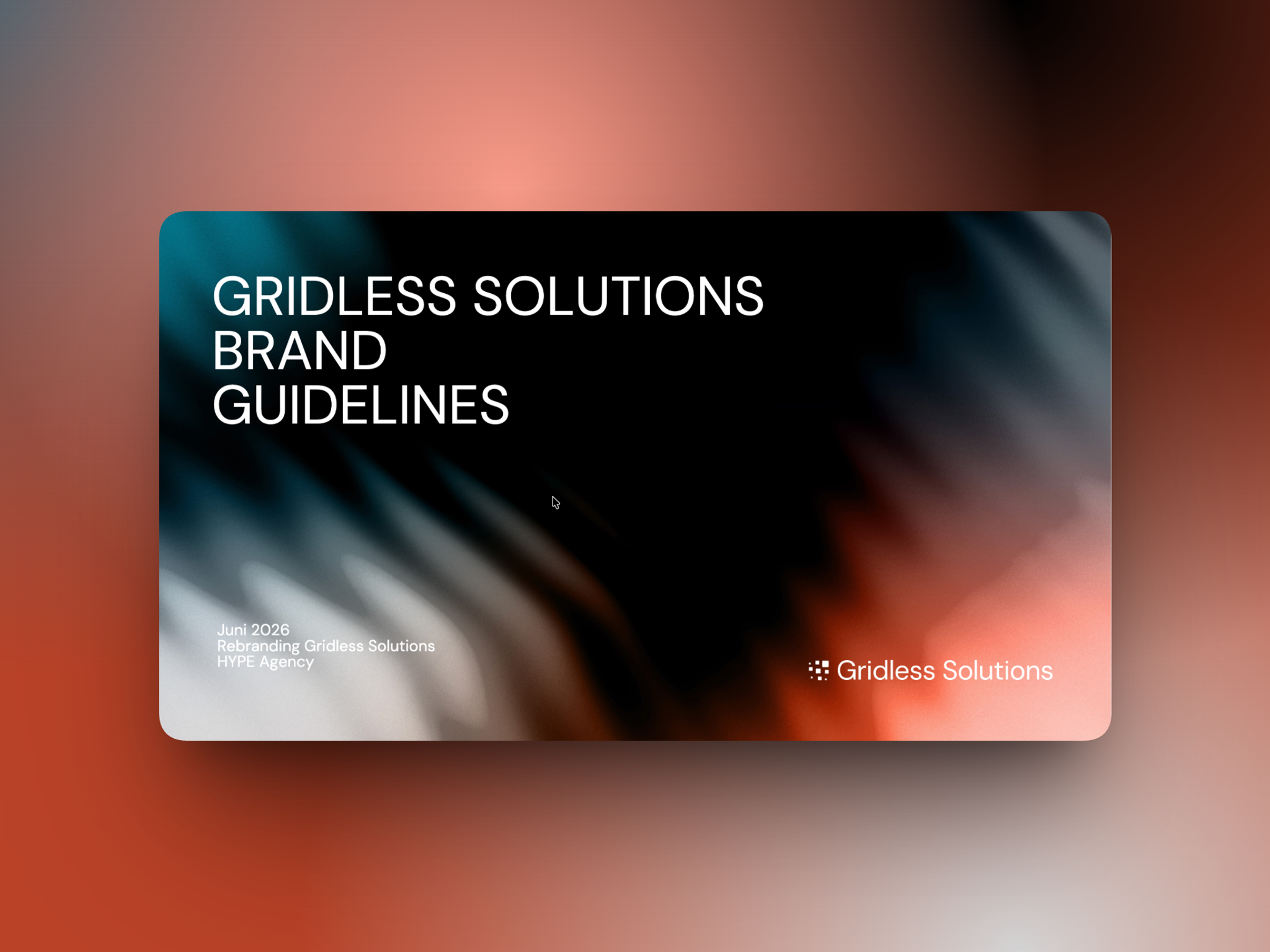 Ontwerp van de Gridless Solutions-huisstijl, beeld 1
