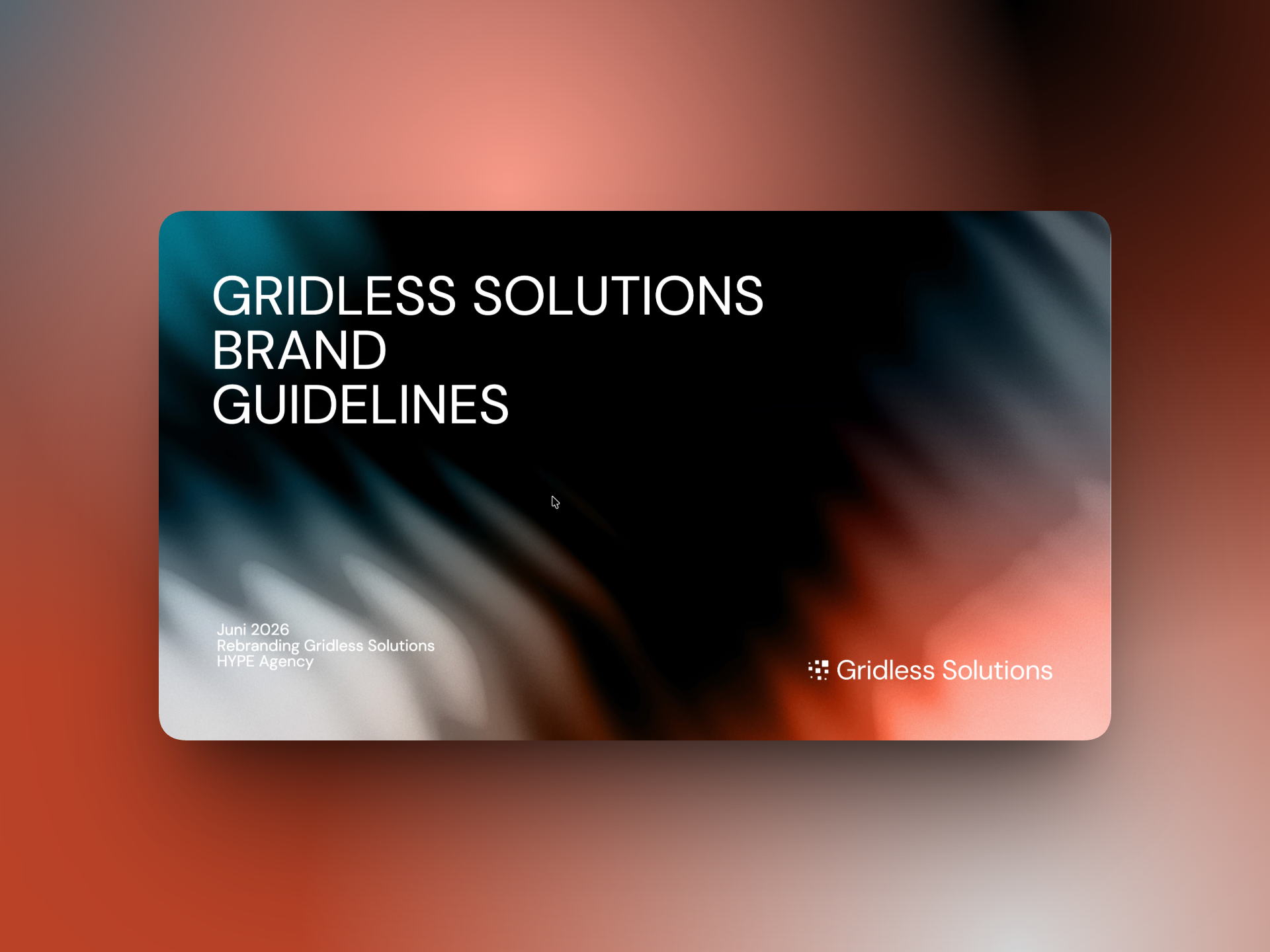 Ontwerp van de Gridless Solutions-huisstijl, beeld 1