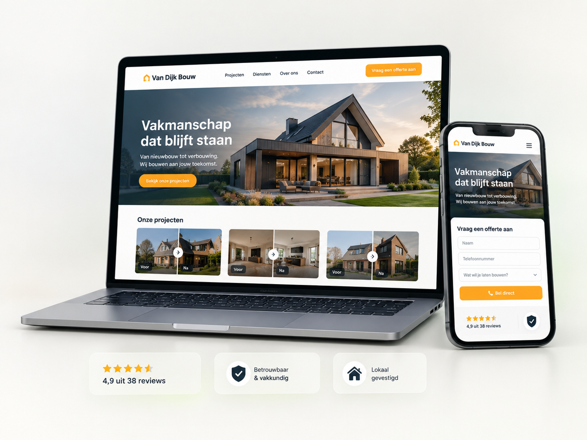 Website laten maken Aannemers