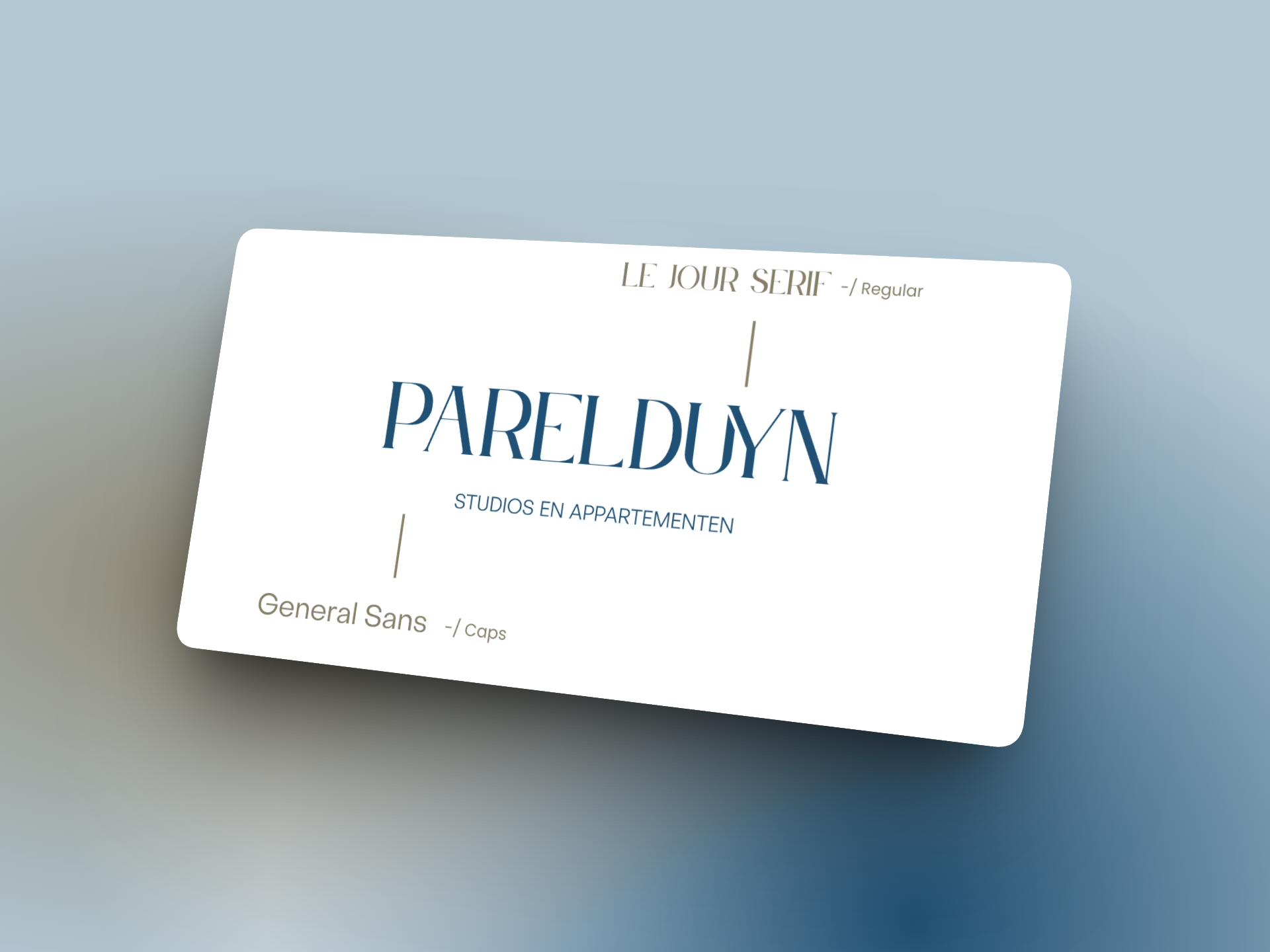 Ontwerp van de Parelduyn-huisstijl, beeld 2