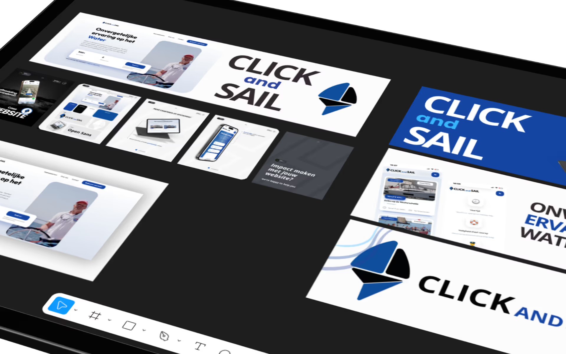 Meerdere pagina's van Click And Sail