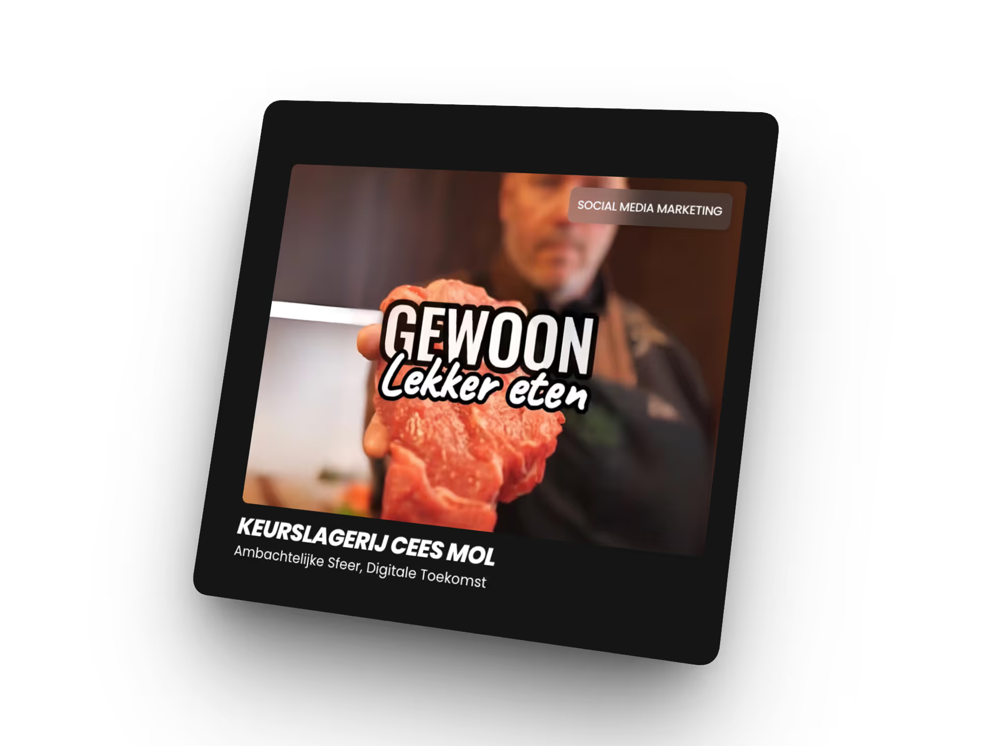 Social media content van Keurslagerij Cees Mol