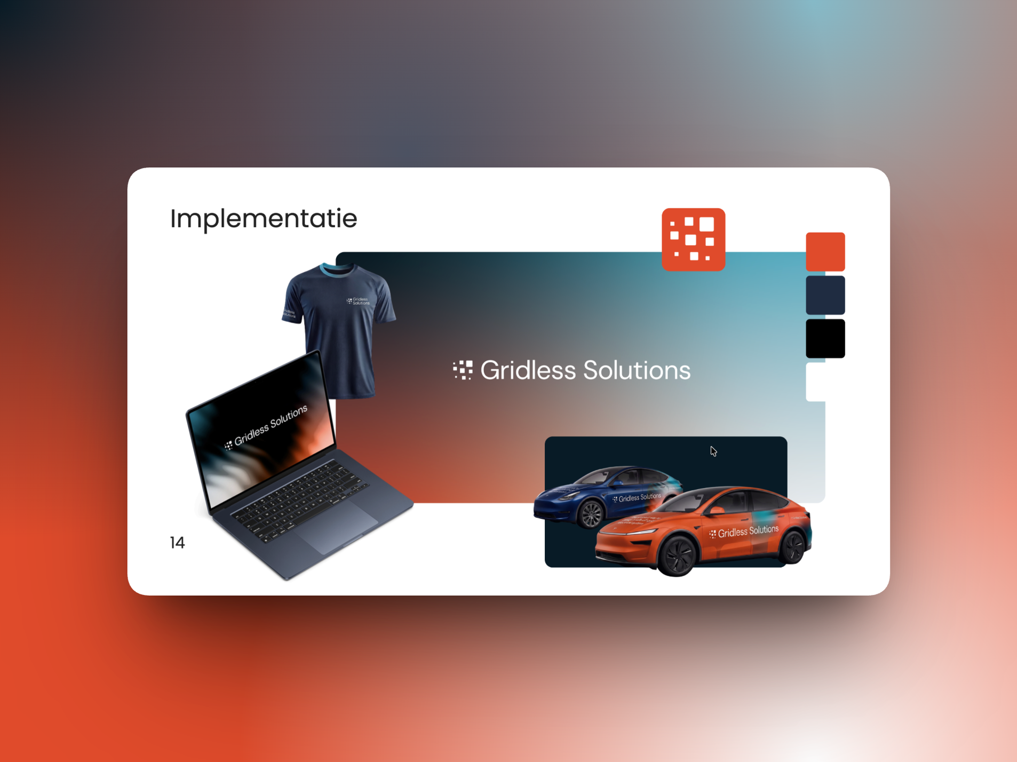 Ontwerp van de Gridless Solutions-huisstijl, beeld 5