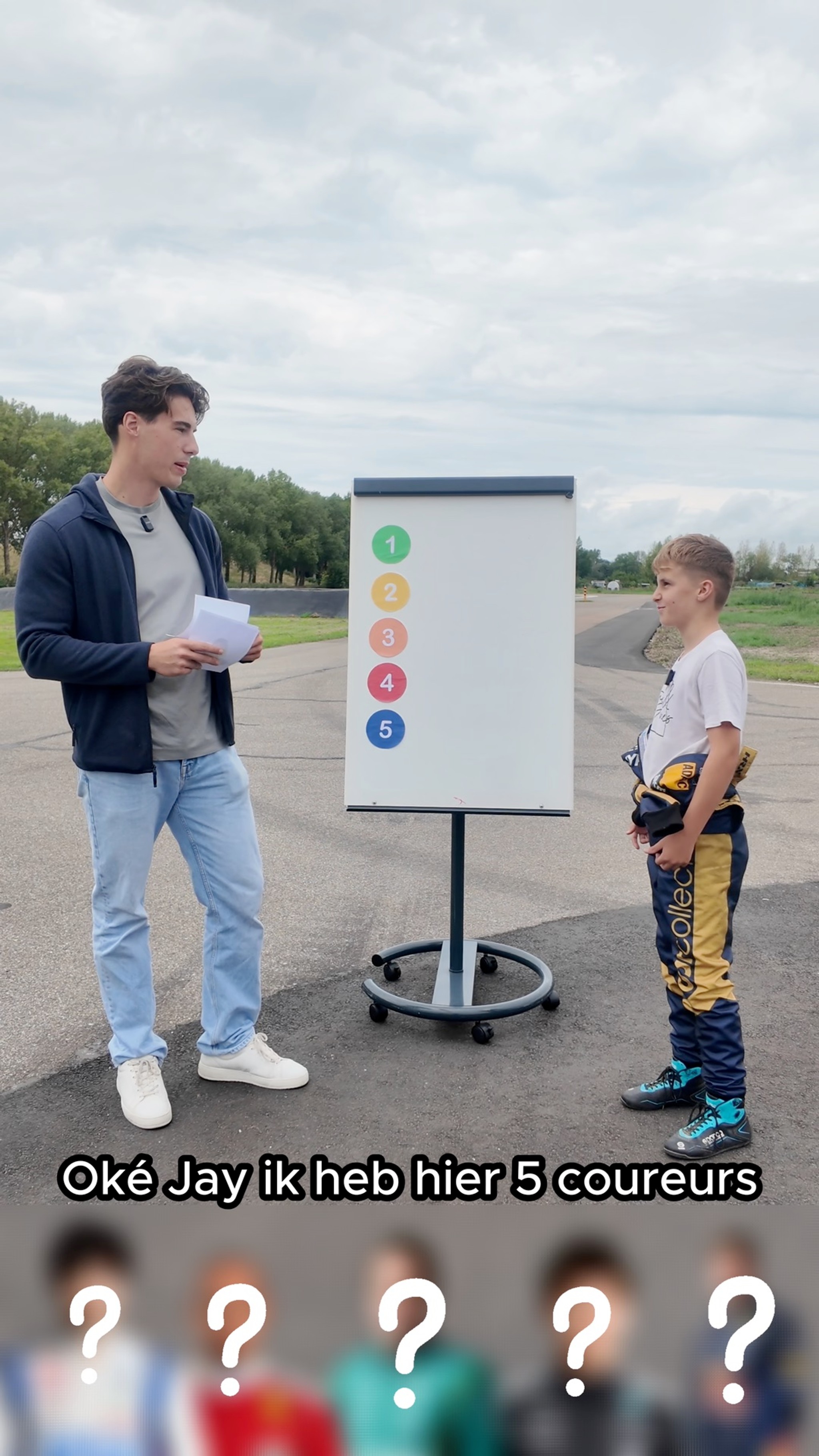 Reel van Jay Vermeulen: Jay rankt vijf F1-coureurs