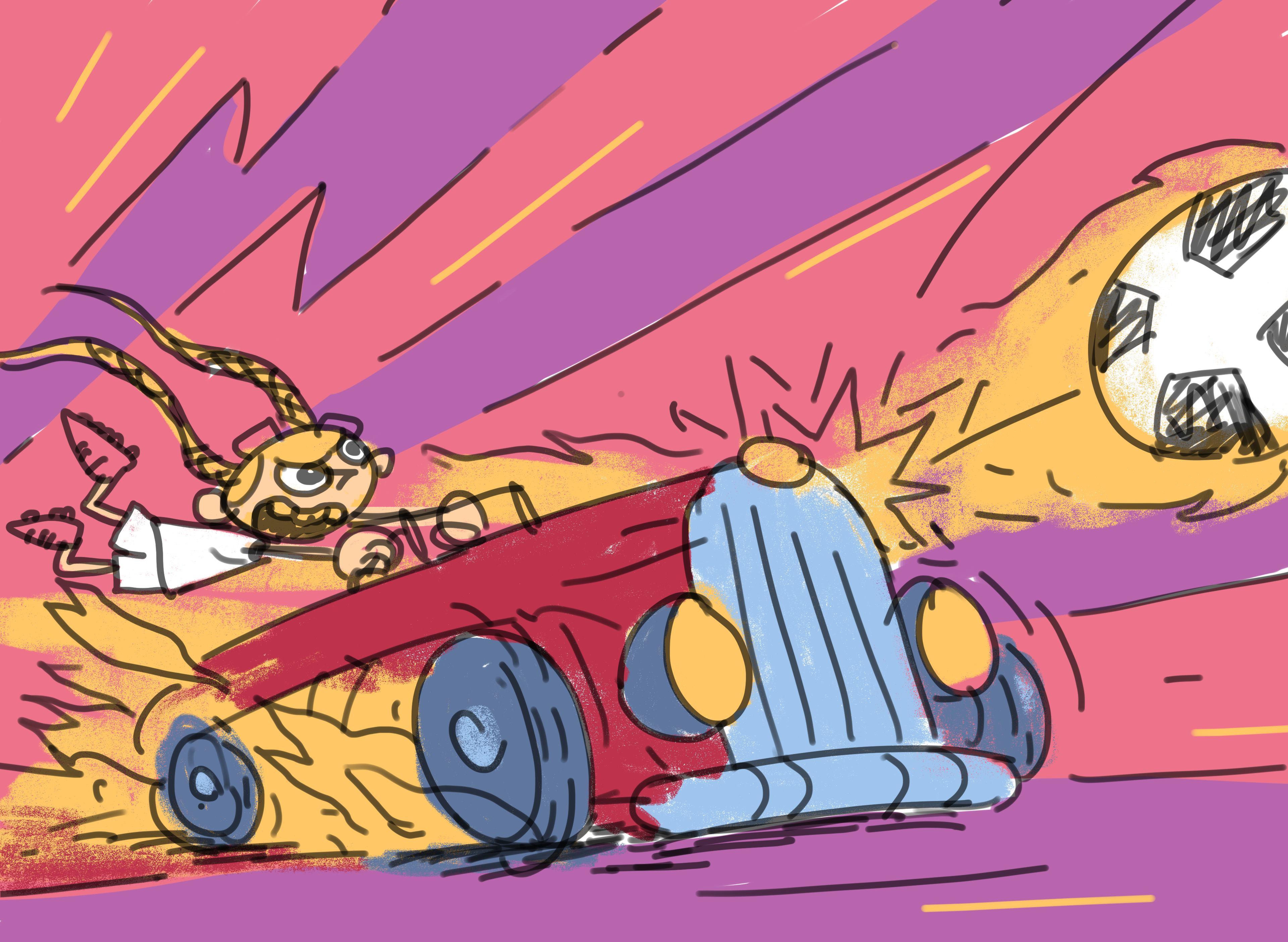 Motor Mille power up