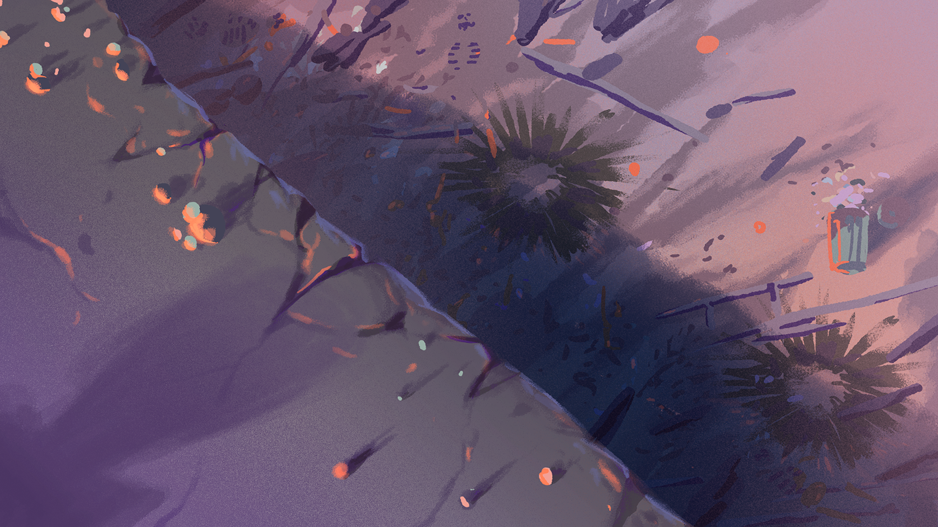 post-apocalypse cliff edge