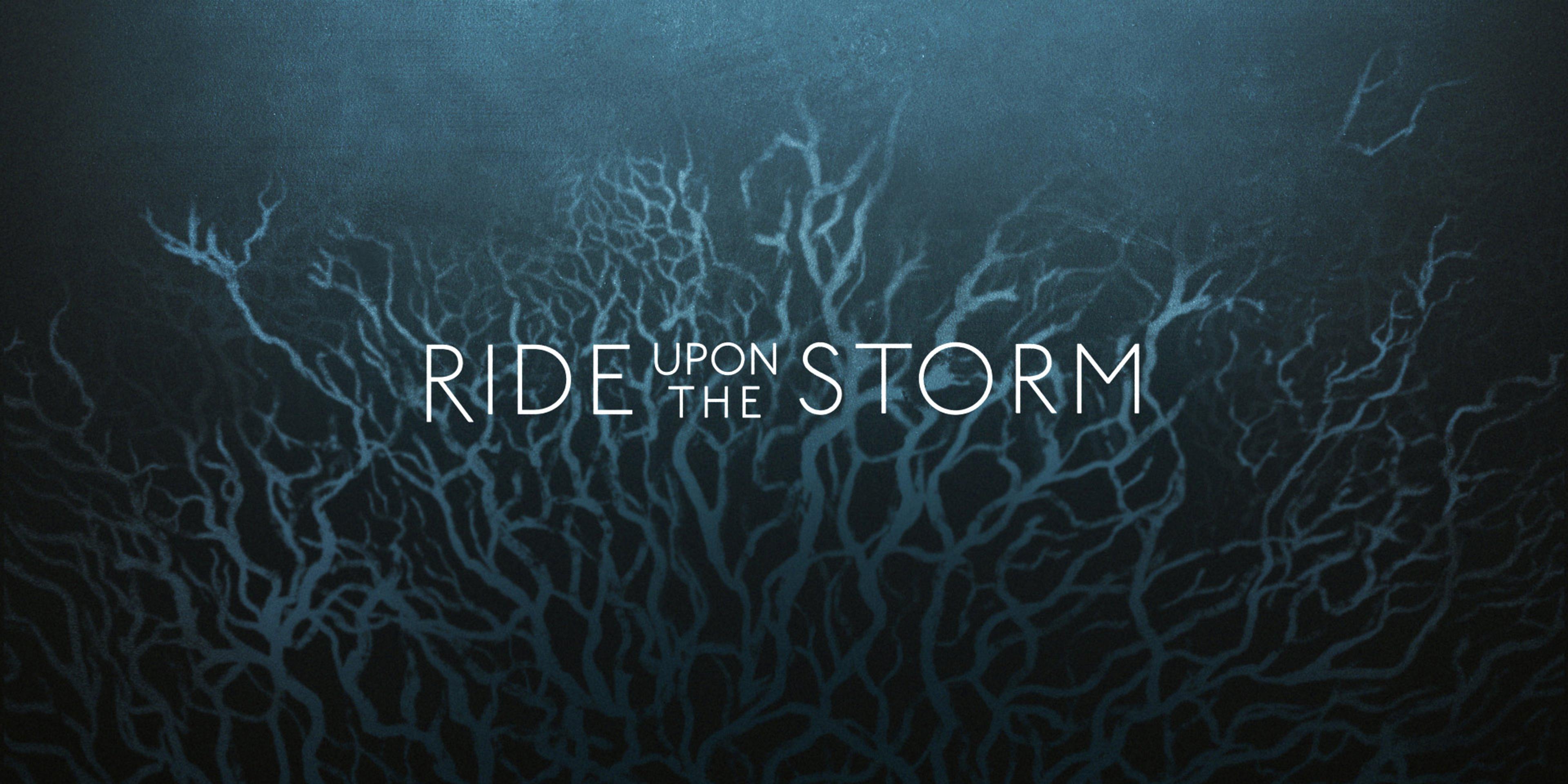 ride upon the storm logo title