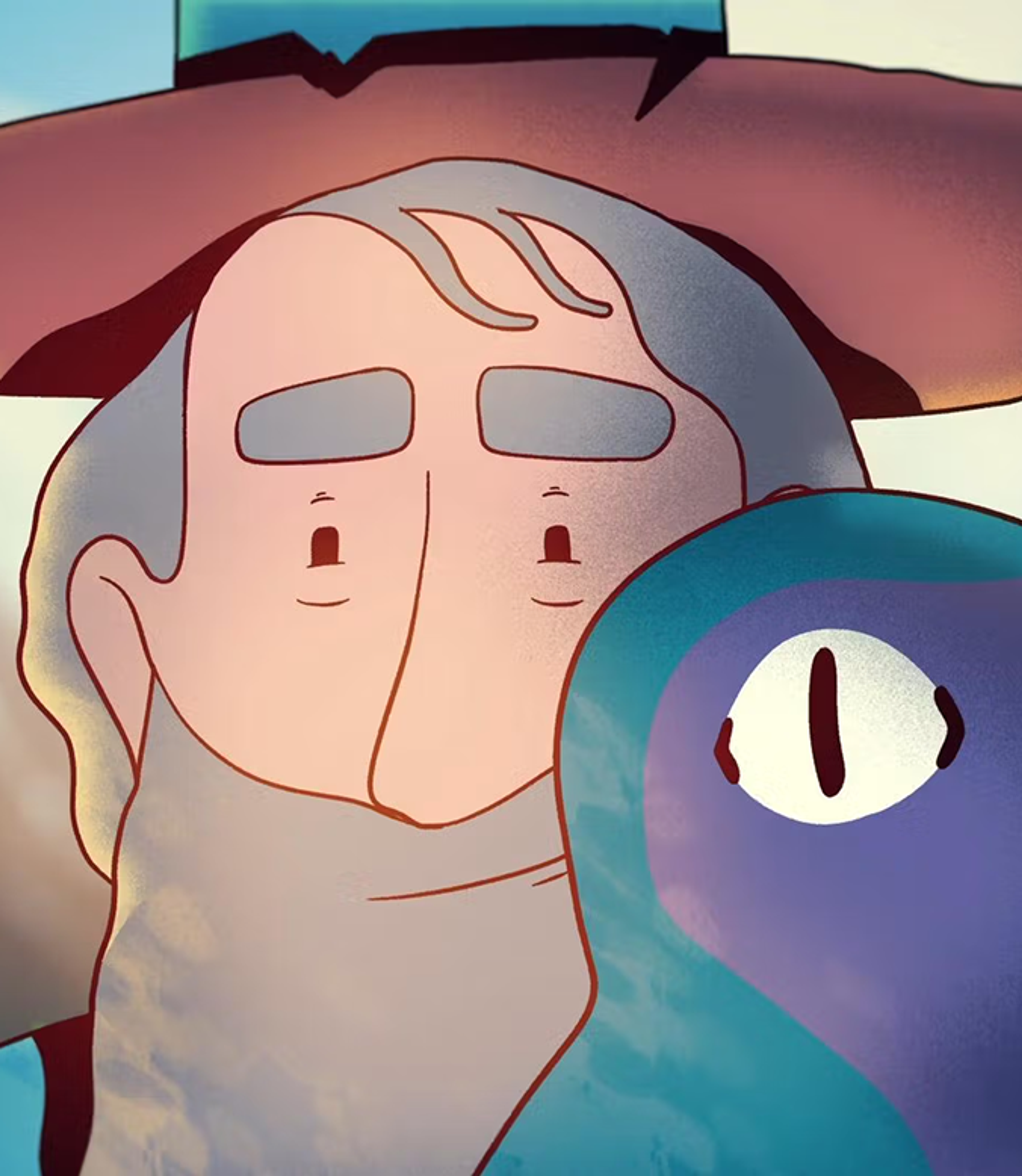 Wanderers character closeup outtake