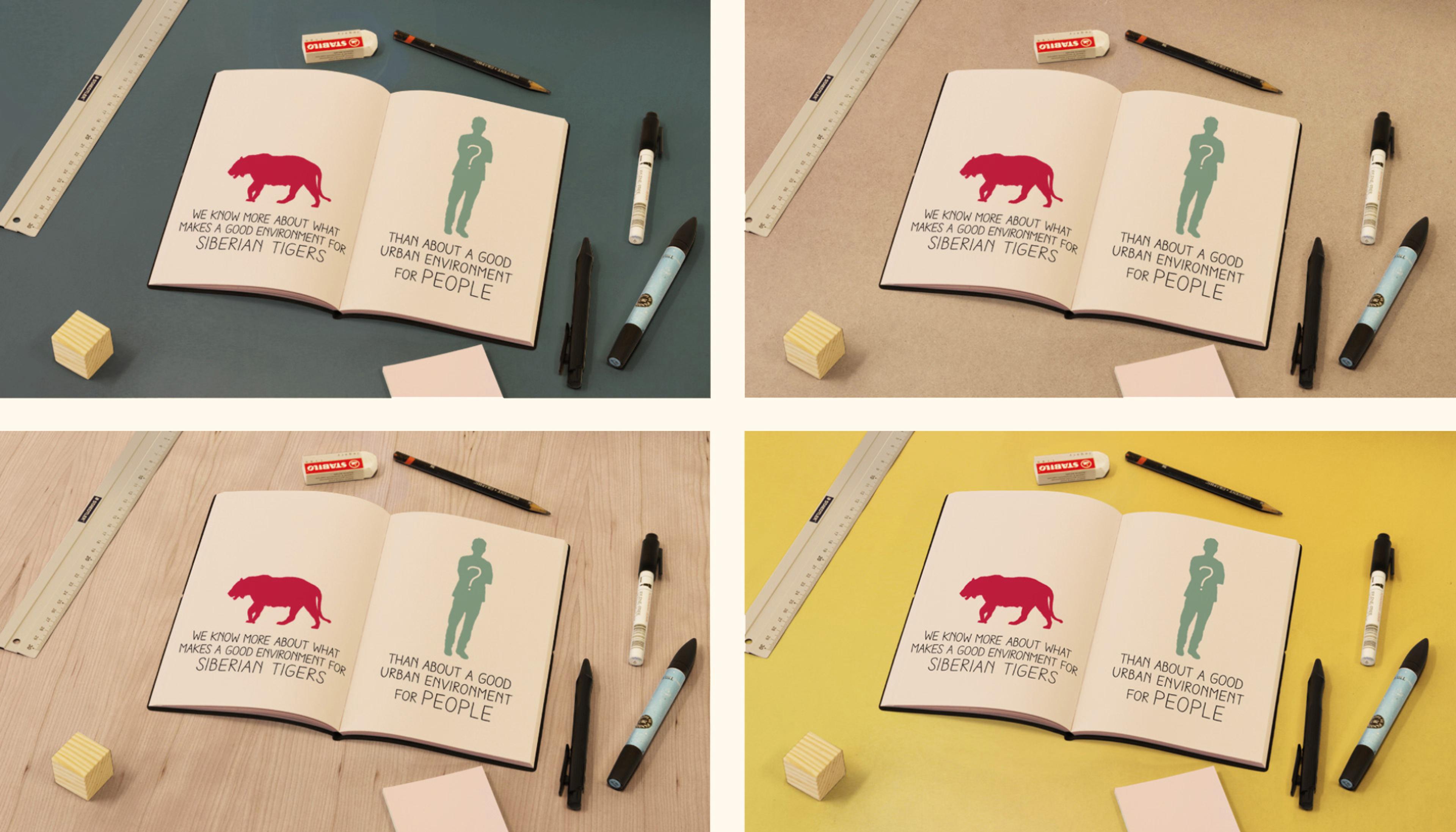 book mockups with 4 variants