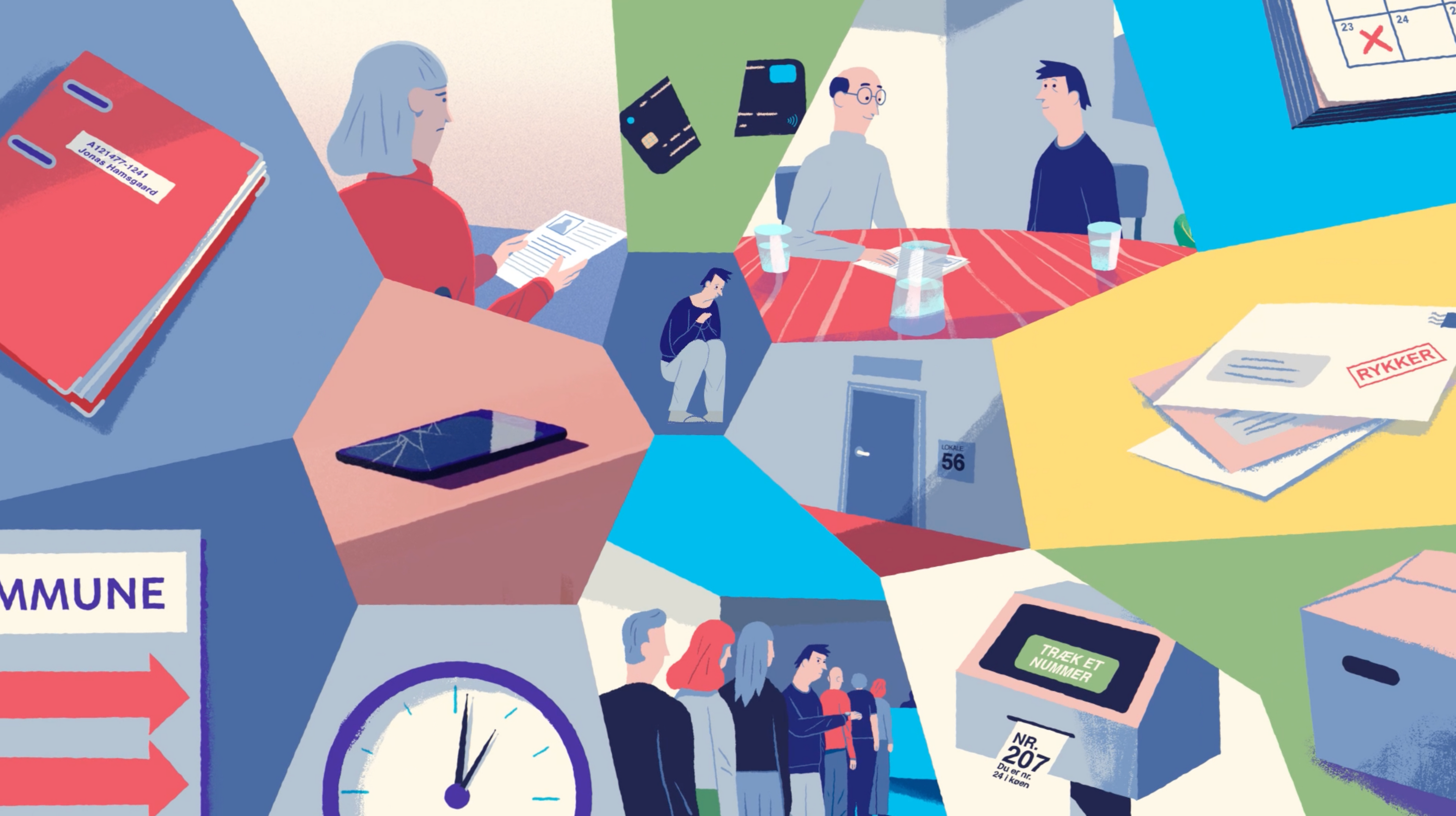 Broken images of grief