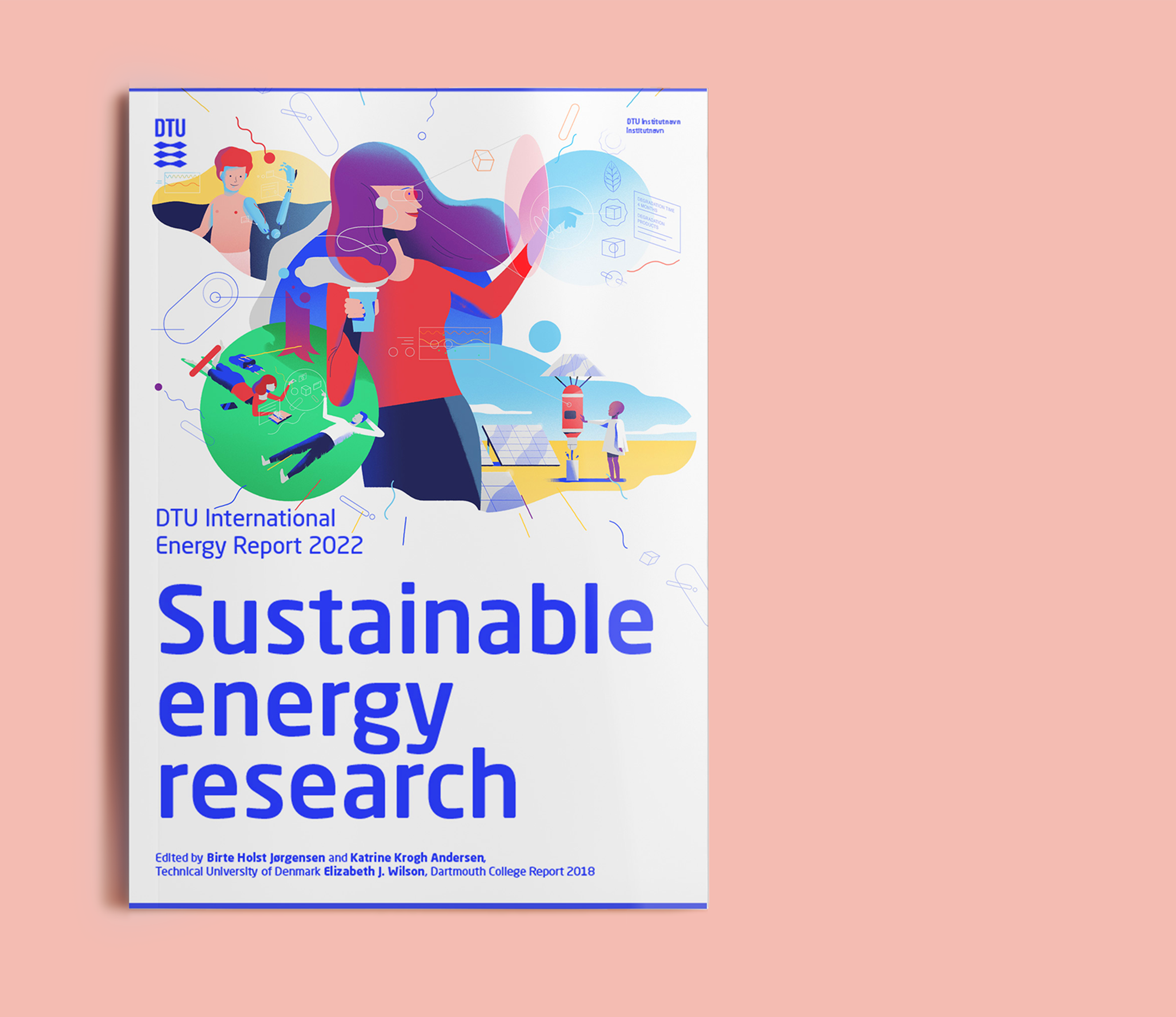 mock up pamphlet flyer stem university sustainable energy research