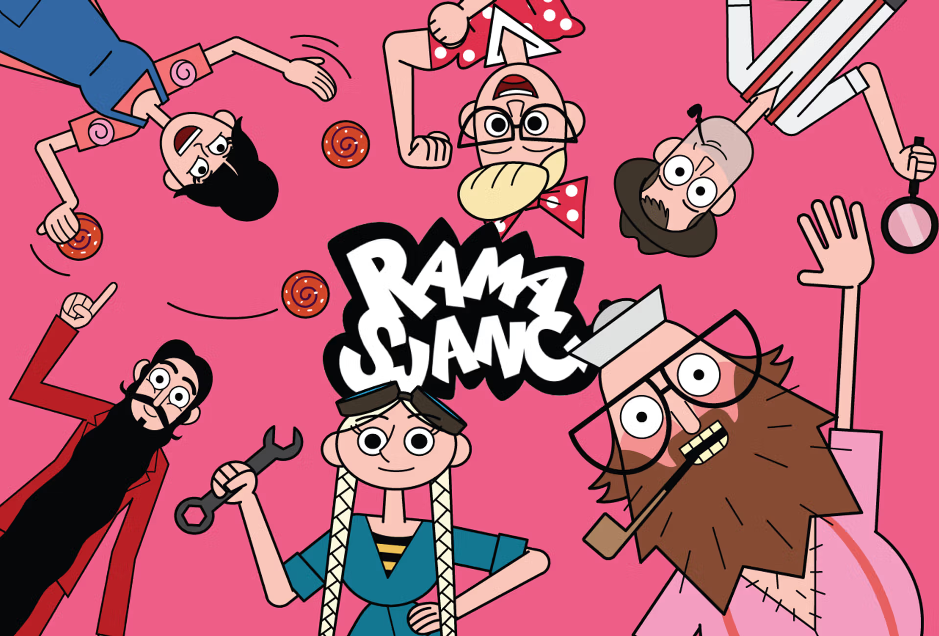 Ramasjang Characters Hero