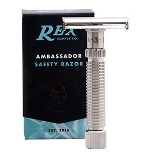 Rex Ambassador Adjustable Razor - Rex Supply Co. safety razor