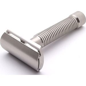 The Envoy Stainless Steel Double Edge Safety Razor - Rex Supply Co. safety razor