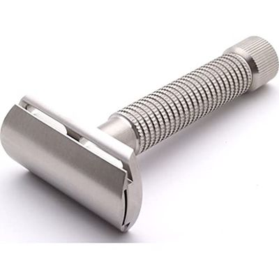 The Envoy Stainless Steel Double Edge Safety Razor - Rex Supply Co. safety razor