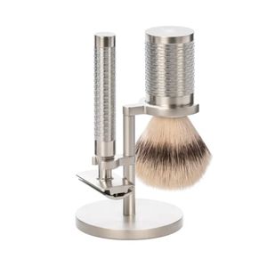 MÜHLE Rocca Stainless Steel & Black Safety Razor - Mühle safety razor