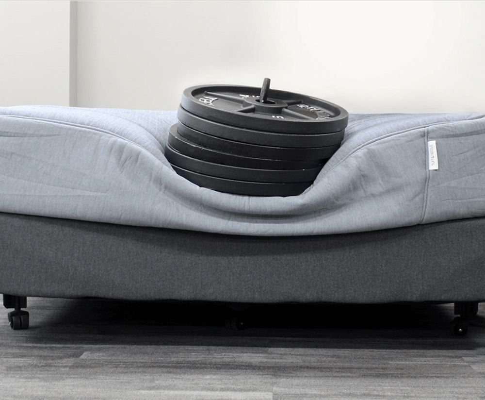 Big Fig vs Tuft & Needle Hybrid Mattress: Weight Stress Test
