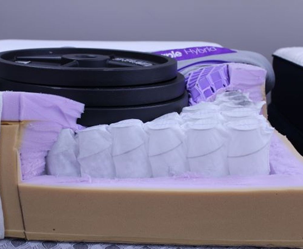 Big Fig vs Purple Hybrid Mattress: Edge Support