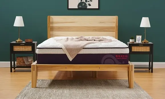 Big Fig's Hybrid Memory Foam Mattress Is Available In Queen Size.