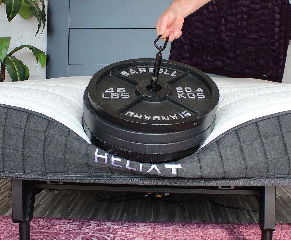 Big Fig vs Helix Plus Mattress: Weight Stress Test