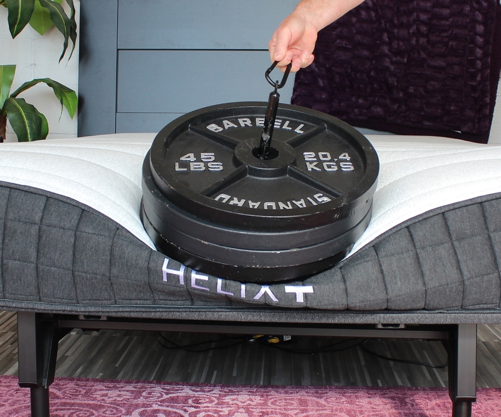 Big Fig vs Helix Plus Mattress: Weight Stress Test