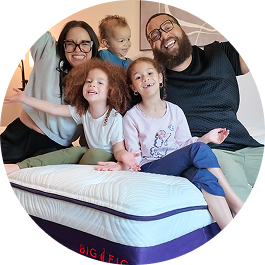 All of The Fielder Family Is Very Comfortable On Big Fig's Luxe Mattress