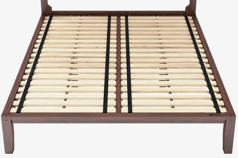Big Fig's Solid Wood Platform Bed Has More Support Than You Ever Dreamed Of.