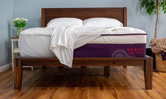 Big Fig's Best Value Bundle With Our Platform Bed, Luxe Pillow Top Mattress, Premium Cooling Sheets & A Waterproof Mattress Protector