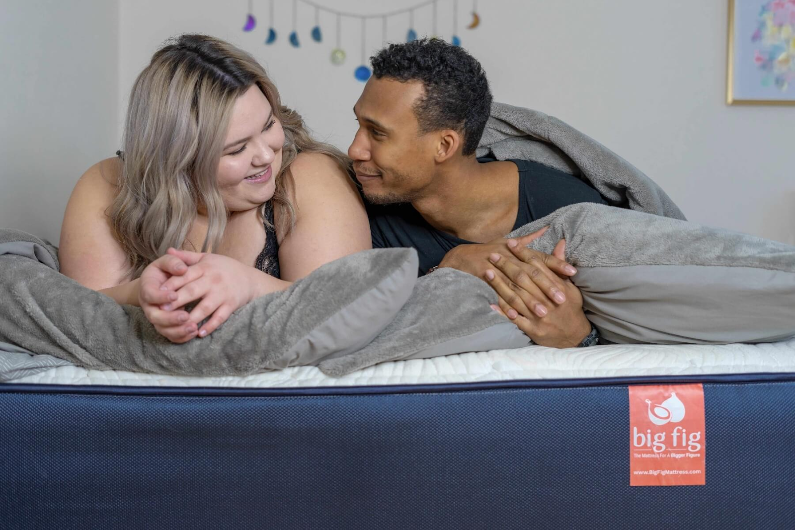 natalie and terry using mattress for heavy couples