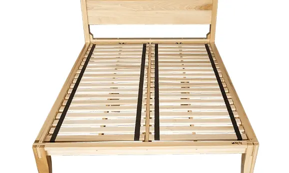 Big Fig's Solid Wood, Sturdy Platform Bed Combines Repurposed Hardwood, Japanese Joinery, And 2,000 LBS Of Support For Minimalist Style With Maximum Strength.