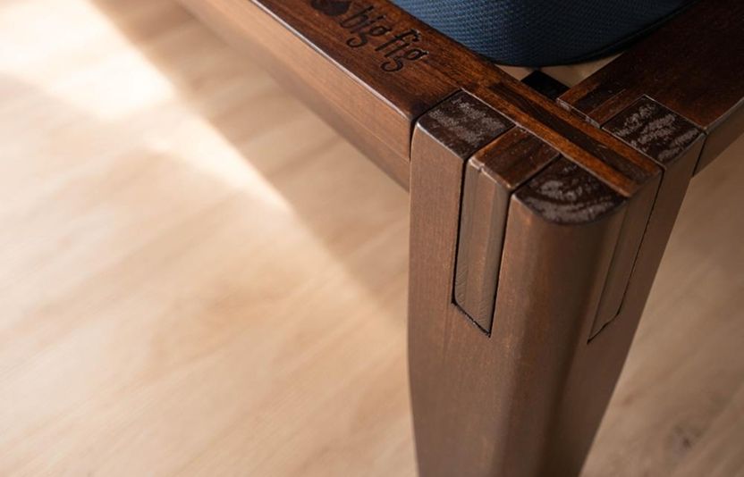 Big Fig's Platform Bed Frame - No Tools. No Hardware. Just Perfectly Cut Hardwood Pieces That Slide Together And Support Over 2,000 LBS.