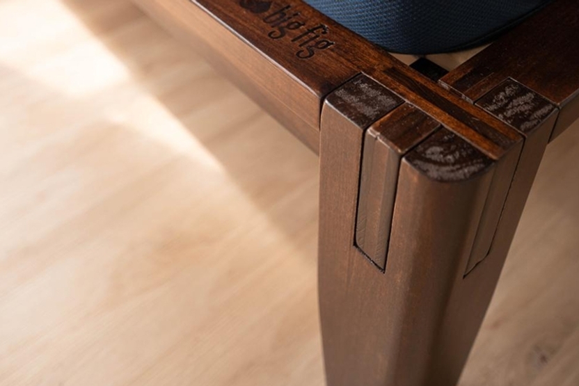 Big Fig's Platform Bed Frame - No Tools. No Hardware. Just Perfectly Cut Hardwood Pieces That Slide Together And Support Over 2,000 LBS.