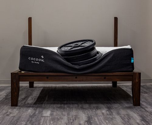 Big Fig vs Cocoon Chill by Sealy Mattress: Weight Stress Test
