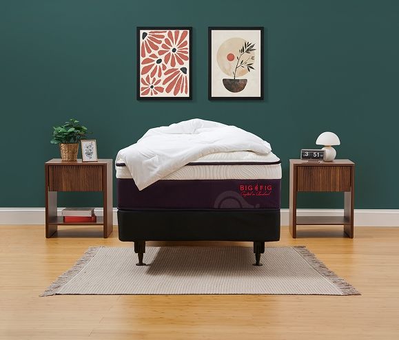 Big Fig's Medium Firm Mattress Is Available In Twin Size.