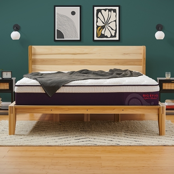 Big Fig's Pillow Top Mattress Is Available In King Size.