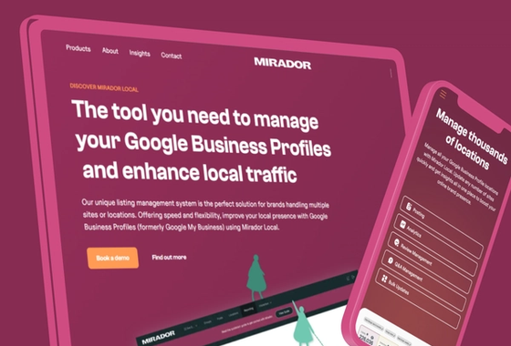 Mirador Local manage business profiles