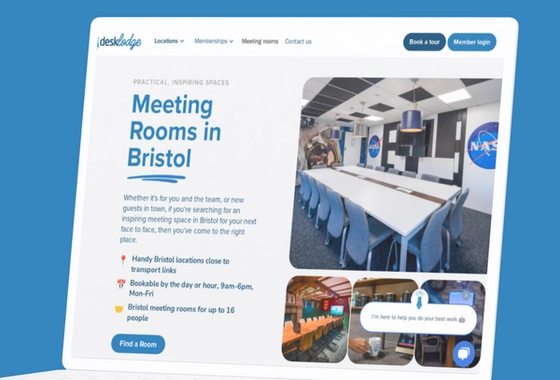 DeskLodge meeting spaces